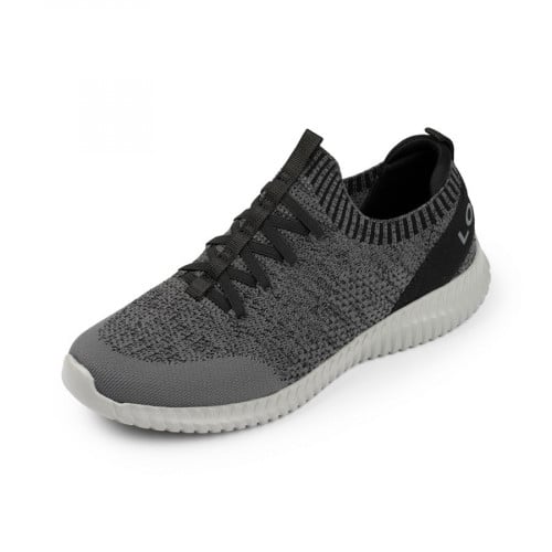 جزمة لورمان رجالي رمادي وأسود