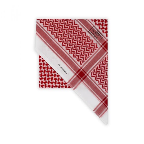 شماغ البسام الختم الأسود إنجليزي