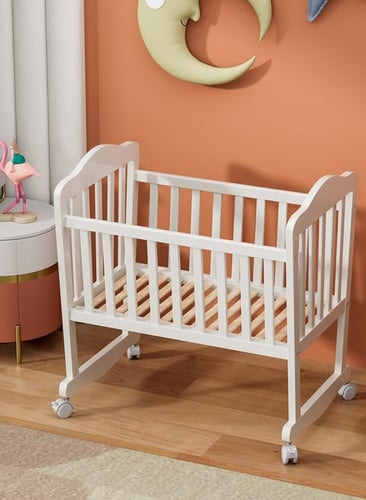 سرير اطفال خشبي صغير 92×61.5×86.5 سم