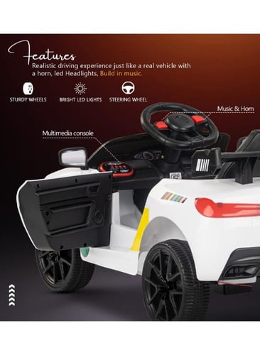 سيارة ركوب كهربائية سبورت للأطفال