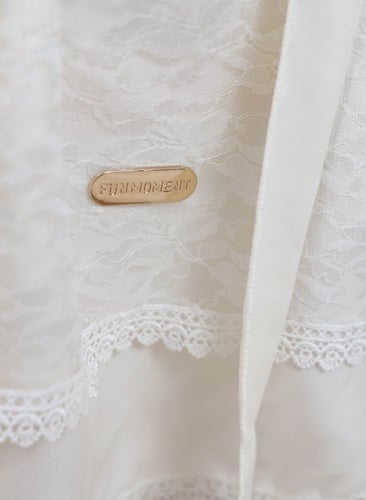 مهد مواليد (سلة موسى) حديد لون سكري