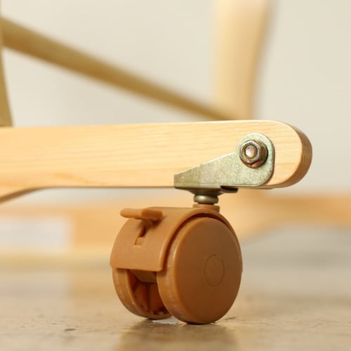 مهد مواليد (سلة موسى) لون ازرق + قاعدة