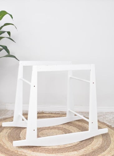 سرير اطفال سلة موسى مع حامل هزاز