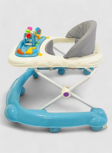 مشاية أطفال بمقعد ناعم مبطن