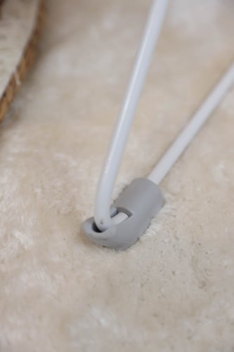 مقعد هزاز متعدد الوظائف للاطفال - رمادي