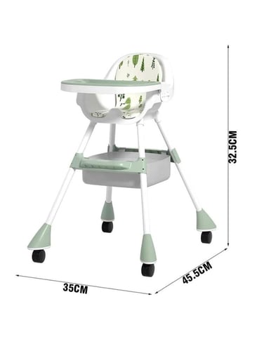 كرسي أطفال مرتفع قابل للتعديل 3 في 1