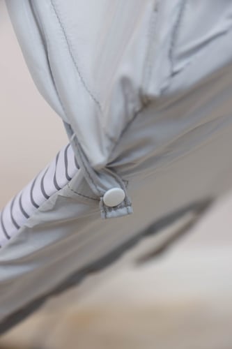 مقعد هزاز متعدد الوظائف للاطفال - رمادي