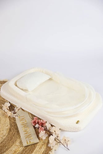 مفرش ناموسية اسفنج لحديثي الولادة فائق النعومة وجي...