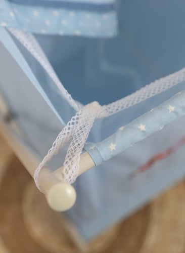 سلة غسيل للاطفال للملابس المتسخة مقاس 56×32×34 سم...