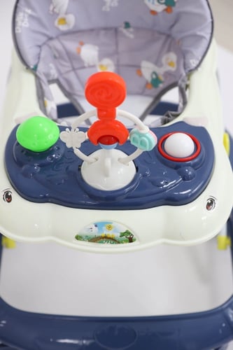 مشاية أطفال بمقعد ناعم مبطن