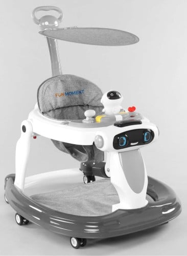 مشاية أطفال متعددة الوظائف على شكل روبوت