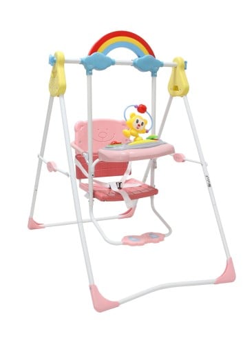 ارجوحة اطفال - وردي