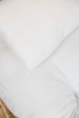 مفرش مواليد مع وسادة ناعم ولطيف على البشرة مناسب ل...