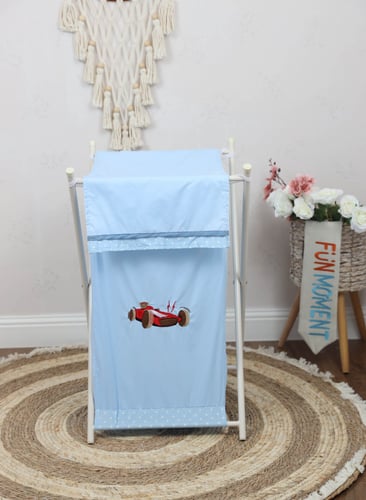 سلة غسيل للاطفال للملابس المتسخة مقاس 56×32×34 سم...