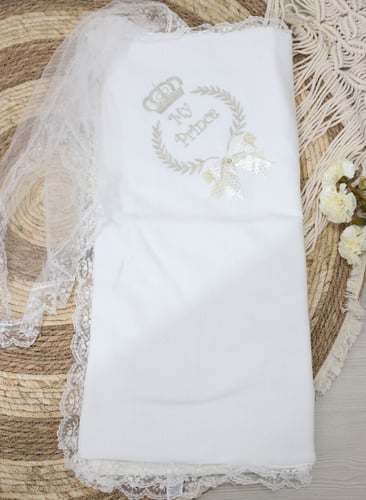 بطانية ومدس مواليد مع مخدة