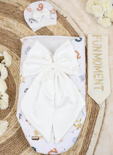 مدس مواليد لحديثي الولادة من قطعتين خامة تركية بتص...