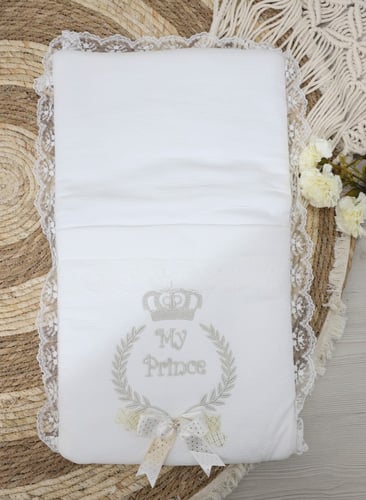 بطانية ومدس مواليد مع مخدة