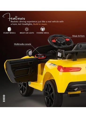 سيارة ركوب كهربائية سبورت للأطفال