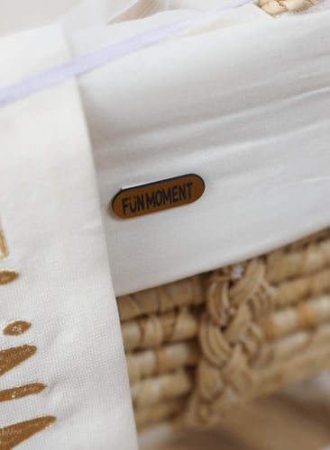 سرير اطفال سلة موسى مع حامل بعجلات