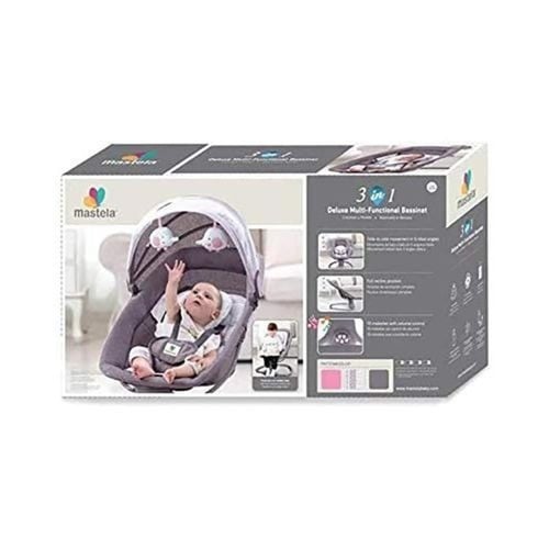 سرير أطفال ديلوكس متعدد الوظائف 3 في 1 مزود بشبكة...