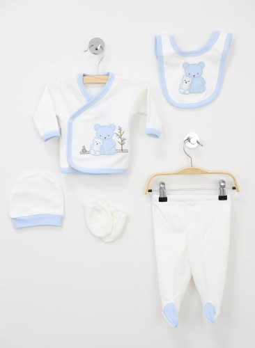 Baby gift set consisting of 5 pieces