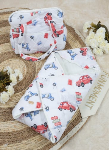 مدس مواليد لحديثي الولادة من قطعتين خامة تركية بتص...