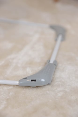 مقعد هزاز متعدد الوظائف للاطفال - رمادي