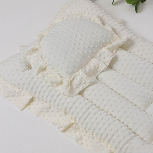 مفرش مواليد محبب مع وسادة ناعم ولطيف على البشرة من...