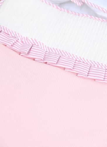 مدس مواليد لحديثي الولادة مع سحاب جانبي-لون سماوي