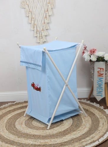 سلة غسيل للاطفال للملابس المتسخة مقاس 56×32×34 سم...