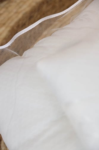 مفرش مواليد مع وسادة ناعم ولطيف على البشرة مناسب ل...