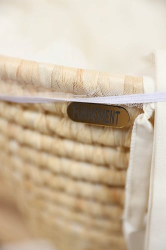 مهد مواليد سلة موسى لون سكري للاطفال مع ناموسية