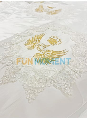 طقم مفرش نفاس مع سرير البيبي سلة موسى شامل القاعده...