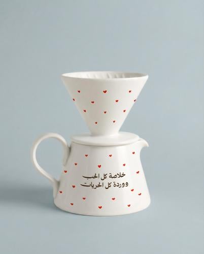 طقم قهوة مقطرة V60 - فاكهة الحب