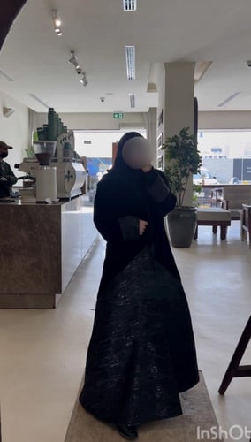 عبايه هيام اسود