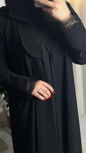 عبايه لمى دانتيل 338
