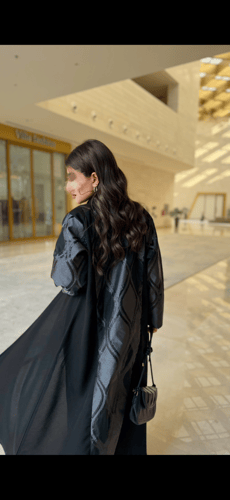 عبايه حور اوجنزا رصاصي