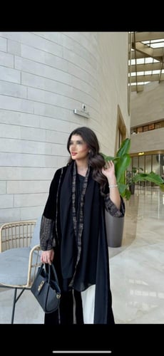عبايه الهبه كشميري موديل قيطان