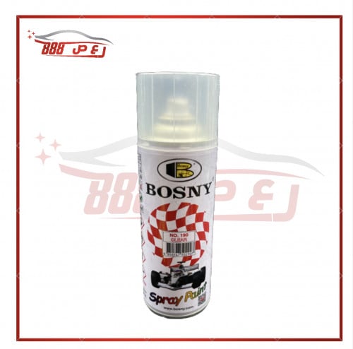 بخاخ بوية بوسني لكر شفاف ( لمعه )