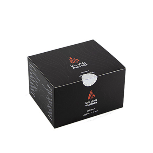 فحم بخور وادي حلفا حجم وسط | 60 قرص | 33ملي