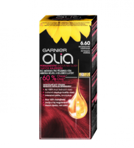 صبغة غارنييه خاليه من الامونيا احمرحاد 6.60