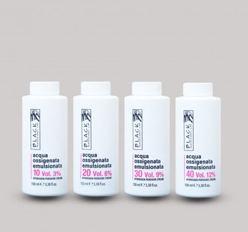 Black - Oxygen 100 ml - Hydrogen peroxide solution...