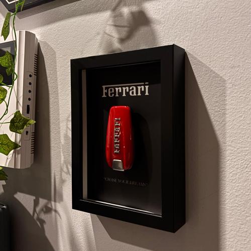 Framed Ferrari Key