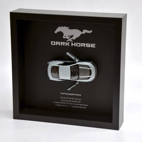 Handcrafted 3D Frame - Mustang® Dark Horse