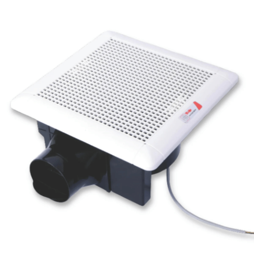 مروحة شفط ديكور بغطاء مع محرك خلفي مقاس 30×30 سم م...