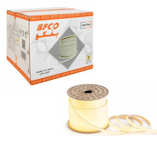 شريط ليد كبس وتربروف 10 واط طول 50 متر 120 لمبة ما...