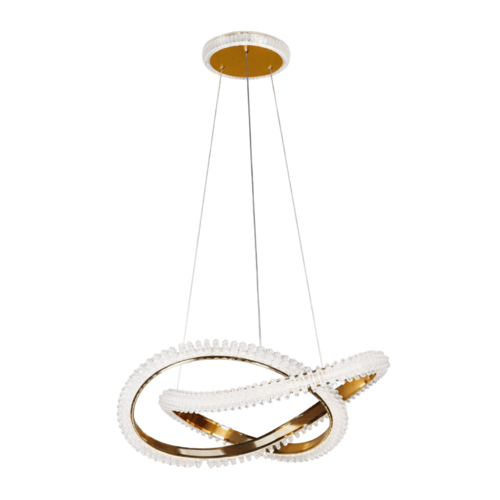 نجف ليد حلقات متداخلة مودرن ذهبي م/100739-1GD مارك...