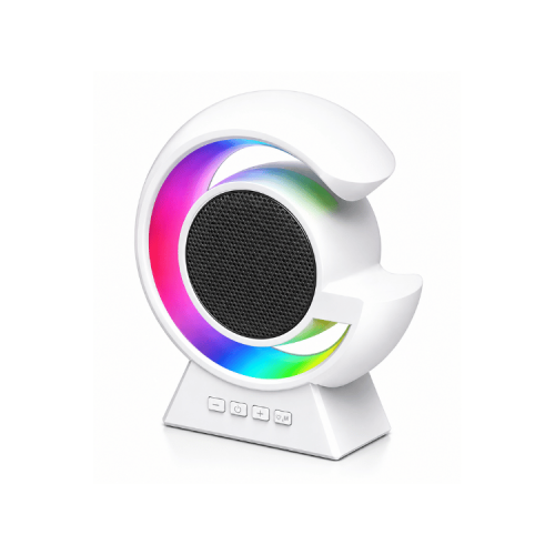 مكبر صوت لاسلكي بلوتوث RGB بإضاءة ملونة 5 واط م/ BX-39