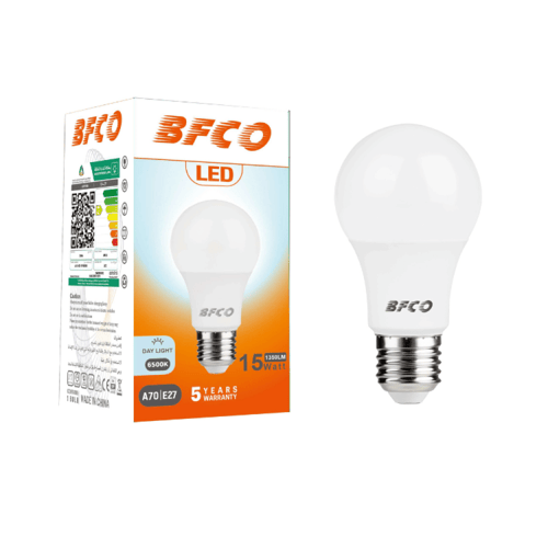 لمبة بوبل كبسولة LED قاعدة E27 قدرة 15 واط ماركة ب...