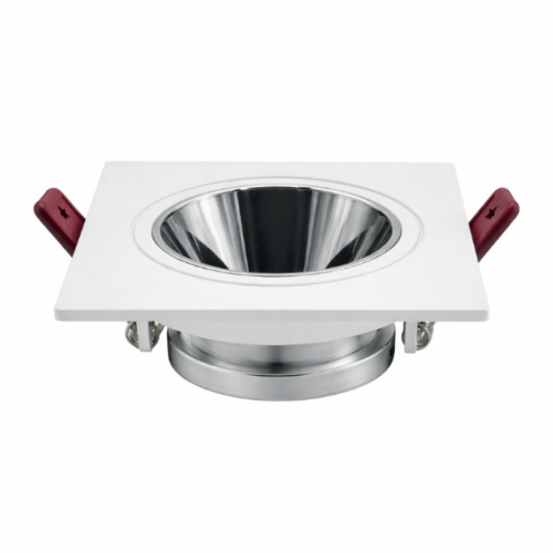 اطار مانع توهج بلاستيك مربع عاكس كروم مقاس 92×92 م...